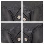 Fendi Gray Cuoio Romano Selleria Medium Peekaboo Iconic Satchel