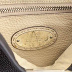 Fendi Gray Cuoio Romano Selleria Medium Peekaboo Iconic Satchel