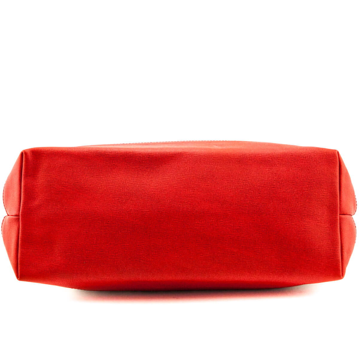 Fendi Ivory & Red FF Zucca Roll Tote