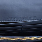Fendi Mirto Nappa Matisse FF Embossed Continental Wallet On Chain
