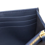Fendi Mirto Nappa Matisse FF Embossed Continental Wallet On Chain