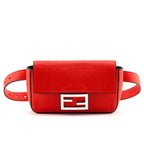 Fendi Poppy Cuoio Romano Baguette Hip Belt Bag