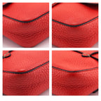 Fendi Poppy Cuoio Romano Baguette Hip Belt Bag