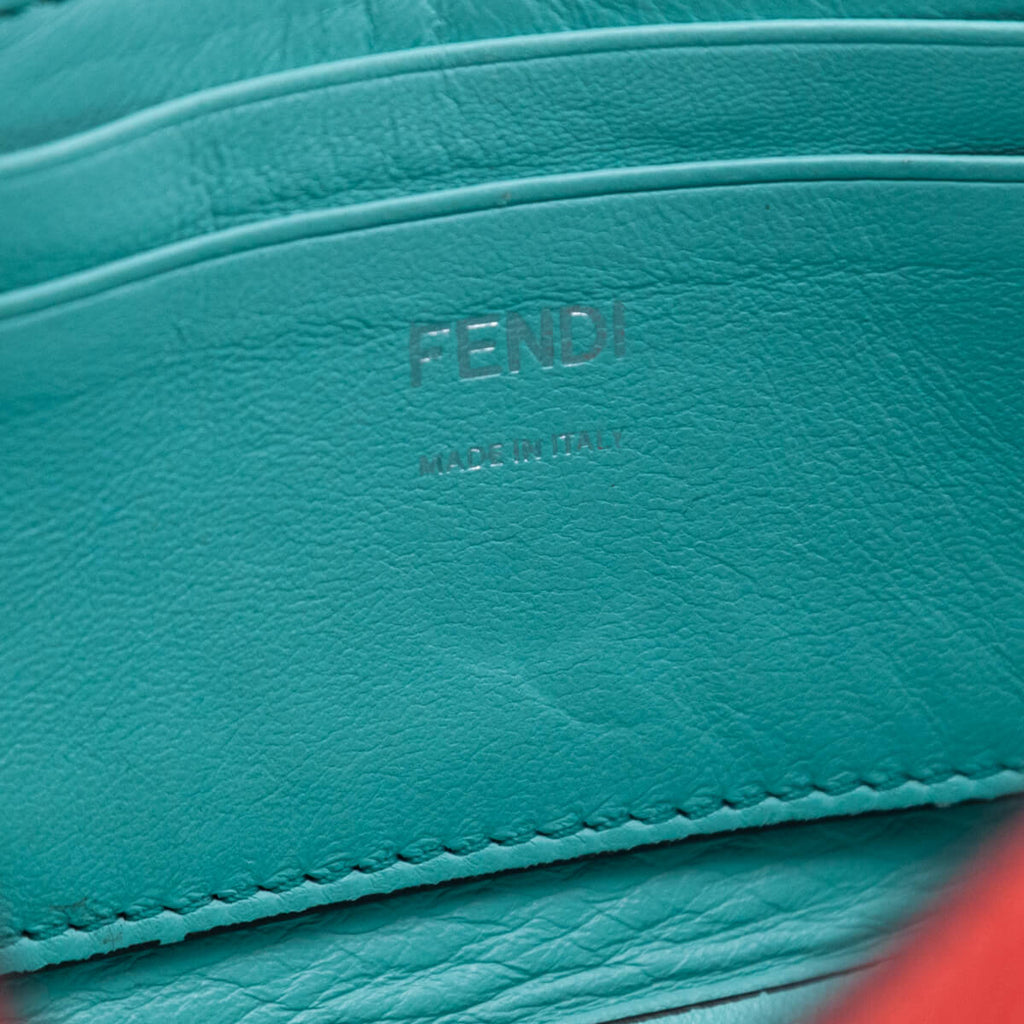 Fendi Poppy Cuoio Romano Baguette Hip Belt Bag