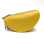FENDI Bag charm 7AR706 leather yellow taco motif Coin case Women