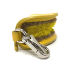 FENDI Bag charm 7AR706 leather yellow taco motif Coin case Women