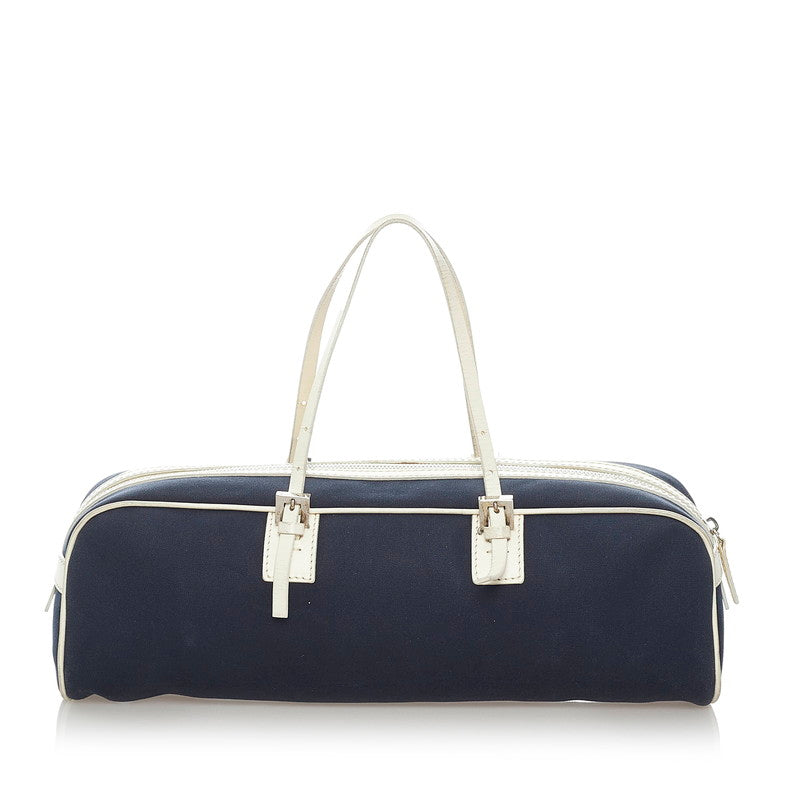 Fendi Canvas Handbag - '10s