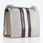 Fendi Mini Kan I Shoulder Bag Beige
