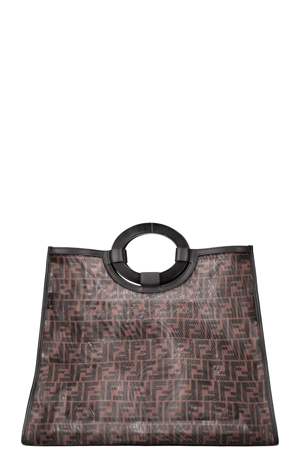 FENDI Runaway Shopping Tote Bag Mesh