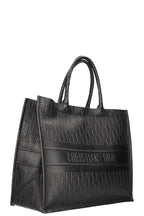 CHRISTIAN DIOR Book Tote Large Leather Black