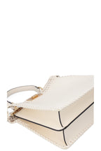 FENDI Peekaboo ISeeU Woven Handbag Cream