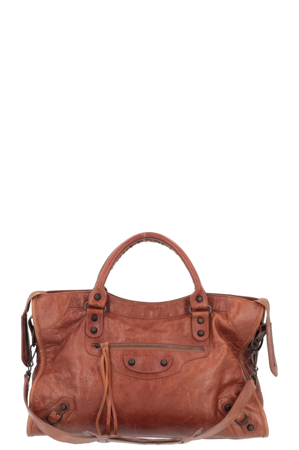 BALENCIAGA City Bag Medium Brown