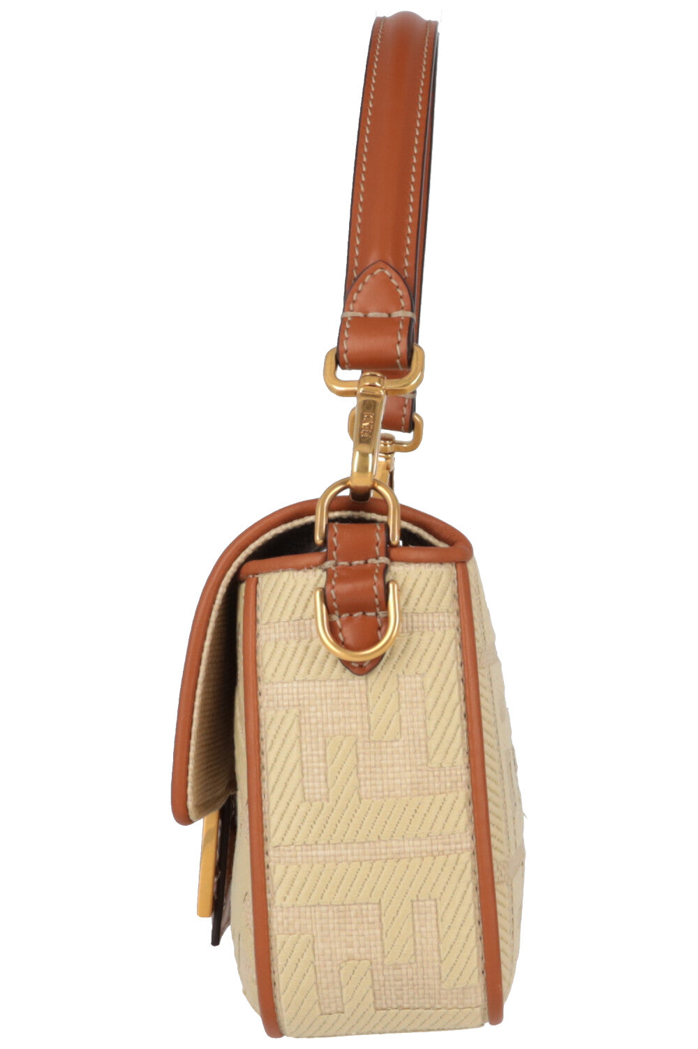 FENDI Medium Baguette Zucca Beige Brown