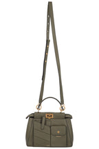 FENDI Mini Peekaboo Pocket Leather Green