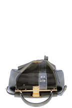 FENDI Mini Peekaboo Pocket Leather Green