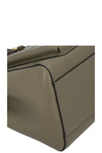 FENDI Mini Peekaboo Pocket Leather Green