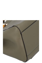 FENDI Mini Peekaboo Pocket Leather Green