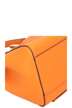 FENDI Mini Peekaboo Pocket Leather Orange