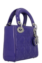 CHRISTIAN DIOR Mini Lady Dior Purple Patent