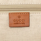 Gucci Canvas Web Tote (SHG-Wgx5wH)