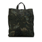 Gucci G-Active Flora Knight Vertical Canvas Tote (SHG-Zpmz9o)