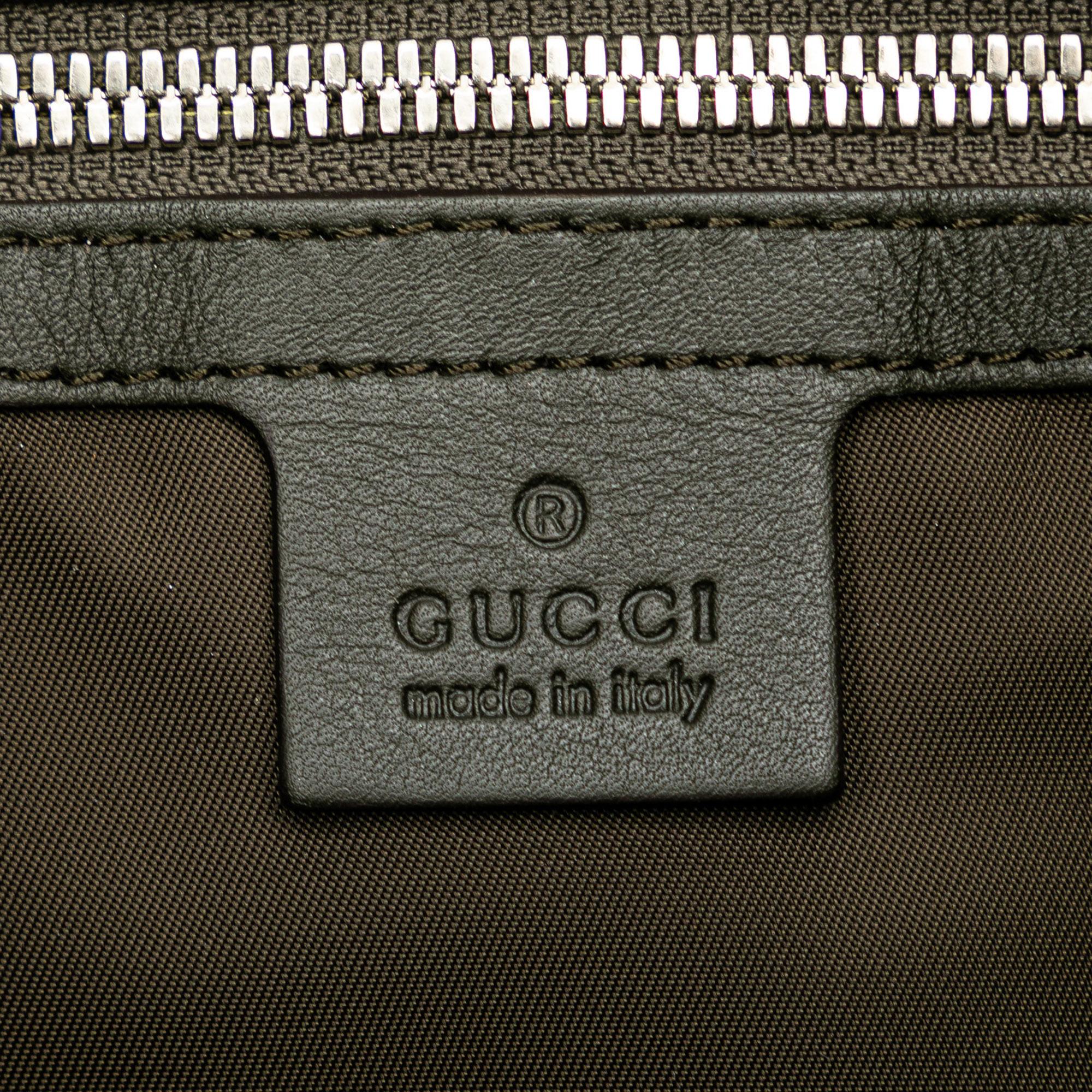Gucci G-Active Flora Knight Vertical Canvas Tote (SHG-Zpmz9o)