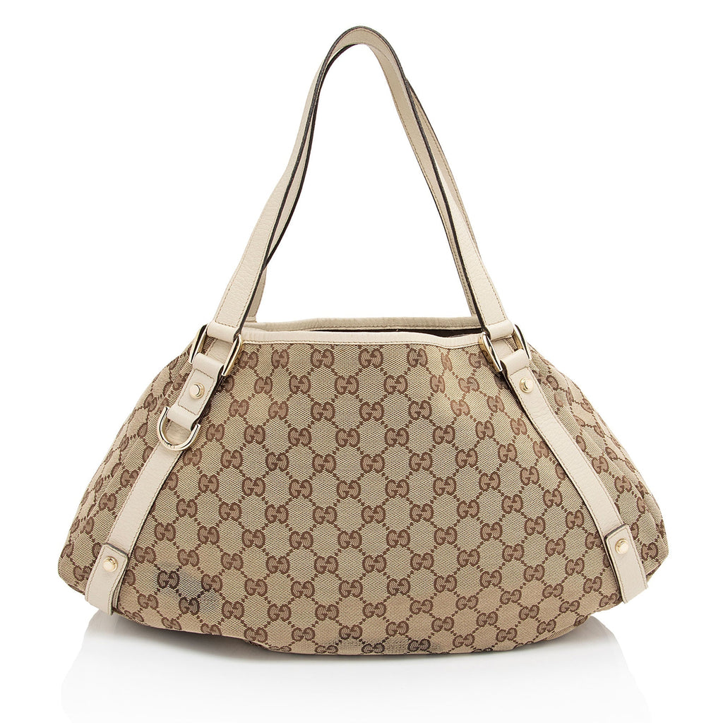Gucci GG Canvas Abbey Medium Shoulder Bag (SHF-KbPV8L)