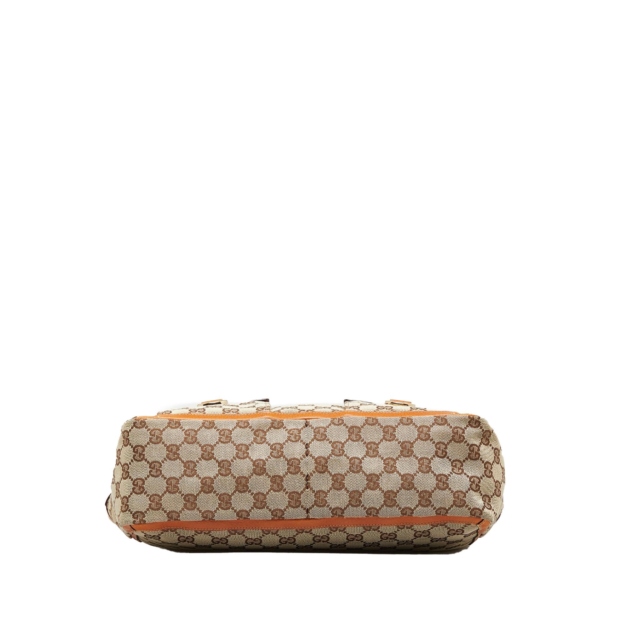 Gucci GG Canvas Abbey Pocket Tote (SHG-O540WB)