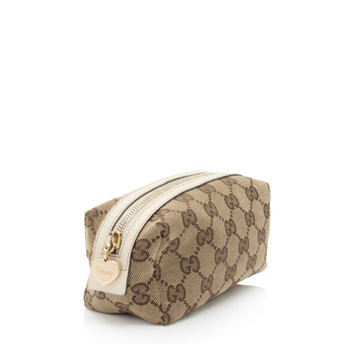 Gucci GG Canvas Cosmetic Case (SHF-6mMBZX)
