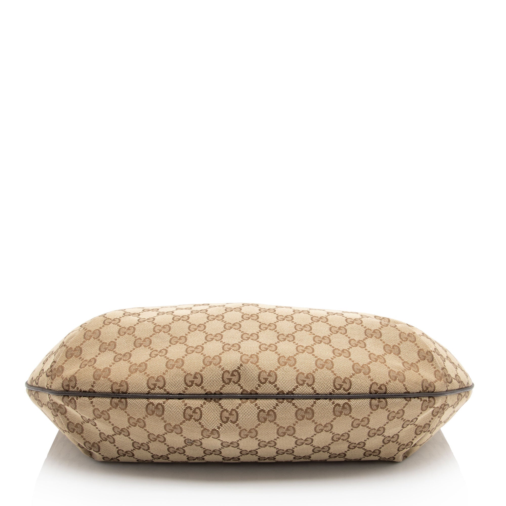 Gucci GG Canvas Half Moon Medium Messenger (SHF-JzXzNp)