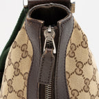 Gucci GG Canvas Half Moon Medium Messenger (SHF-JzXzNp)