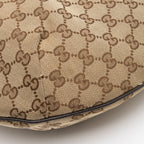 Gucci GG Canvas Half Moon Medium Messenger (SHF-JzXzNp)