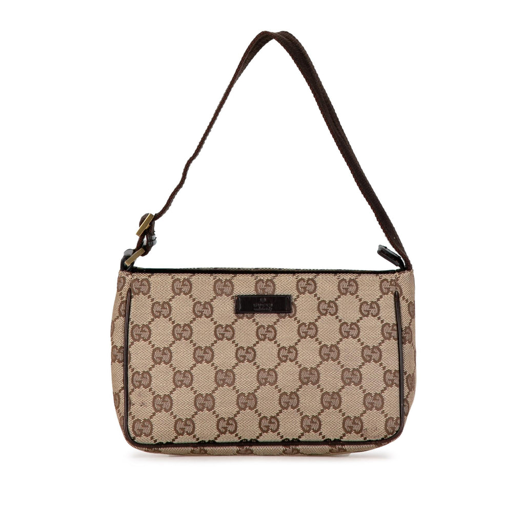Gucci GG Canvas Handbag (SHG-B182kW)