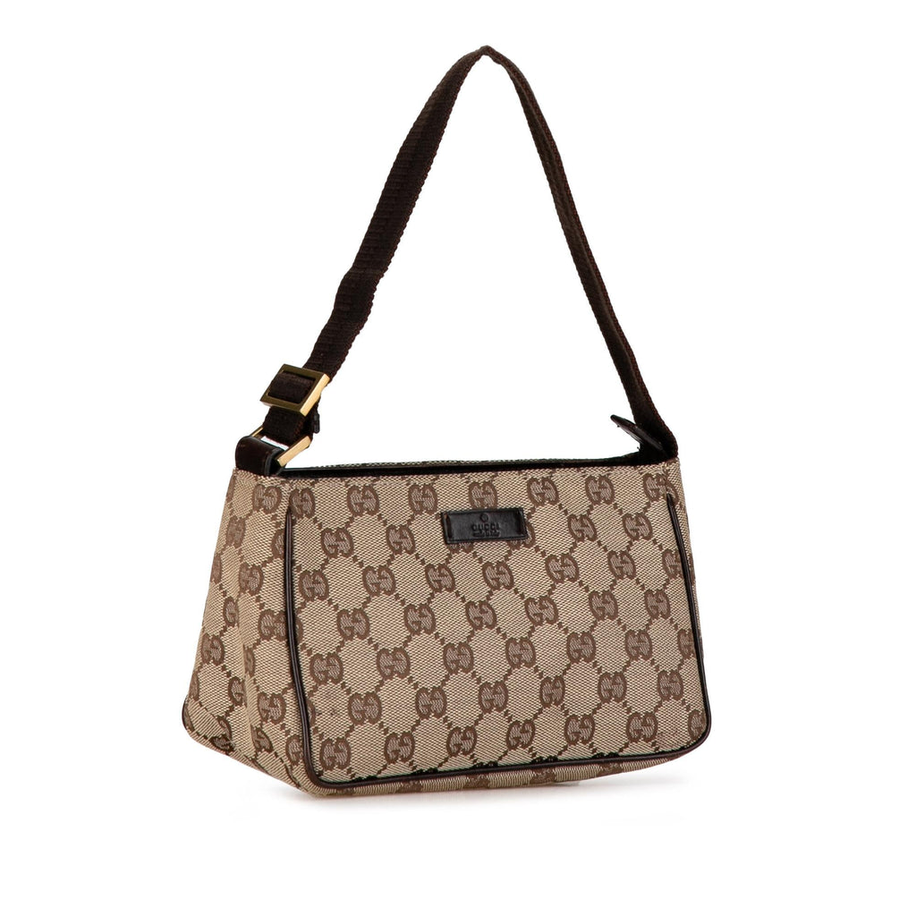 Gucci GG Canvas Handbag (SHG-B182kW)