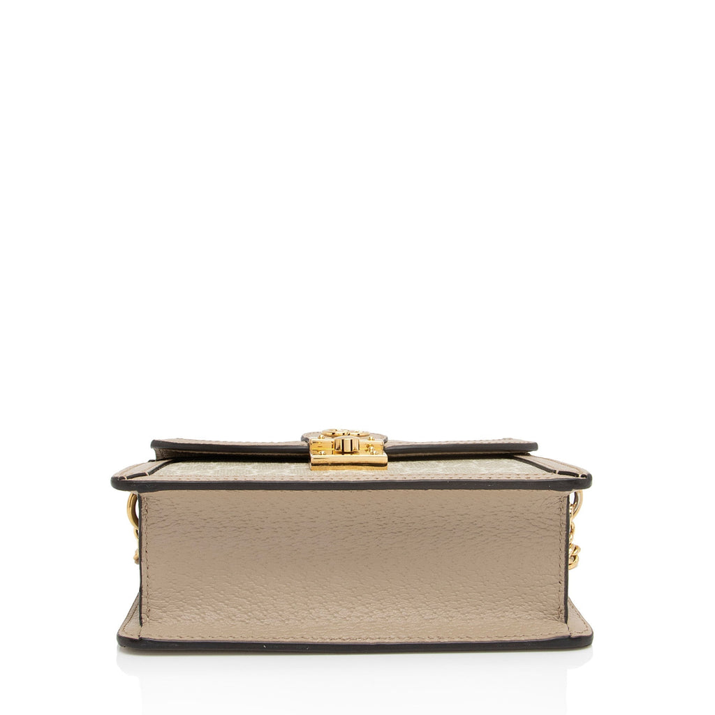 Gucci GG Canvas Ophidia Mini Top Handle (SHF-WRYdeY)