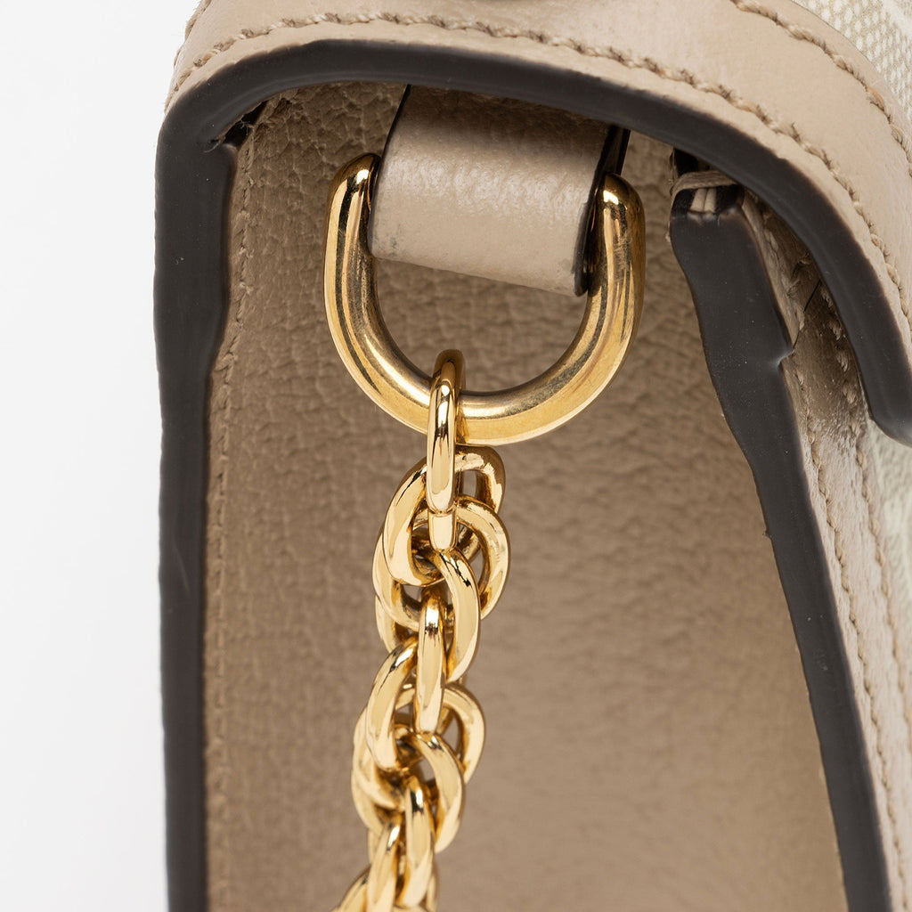 Gucci GG Canvas Ophidia Mini Top Handle (SHF-WRYdeY)