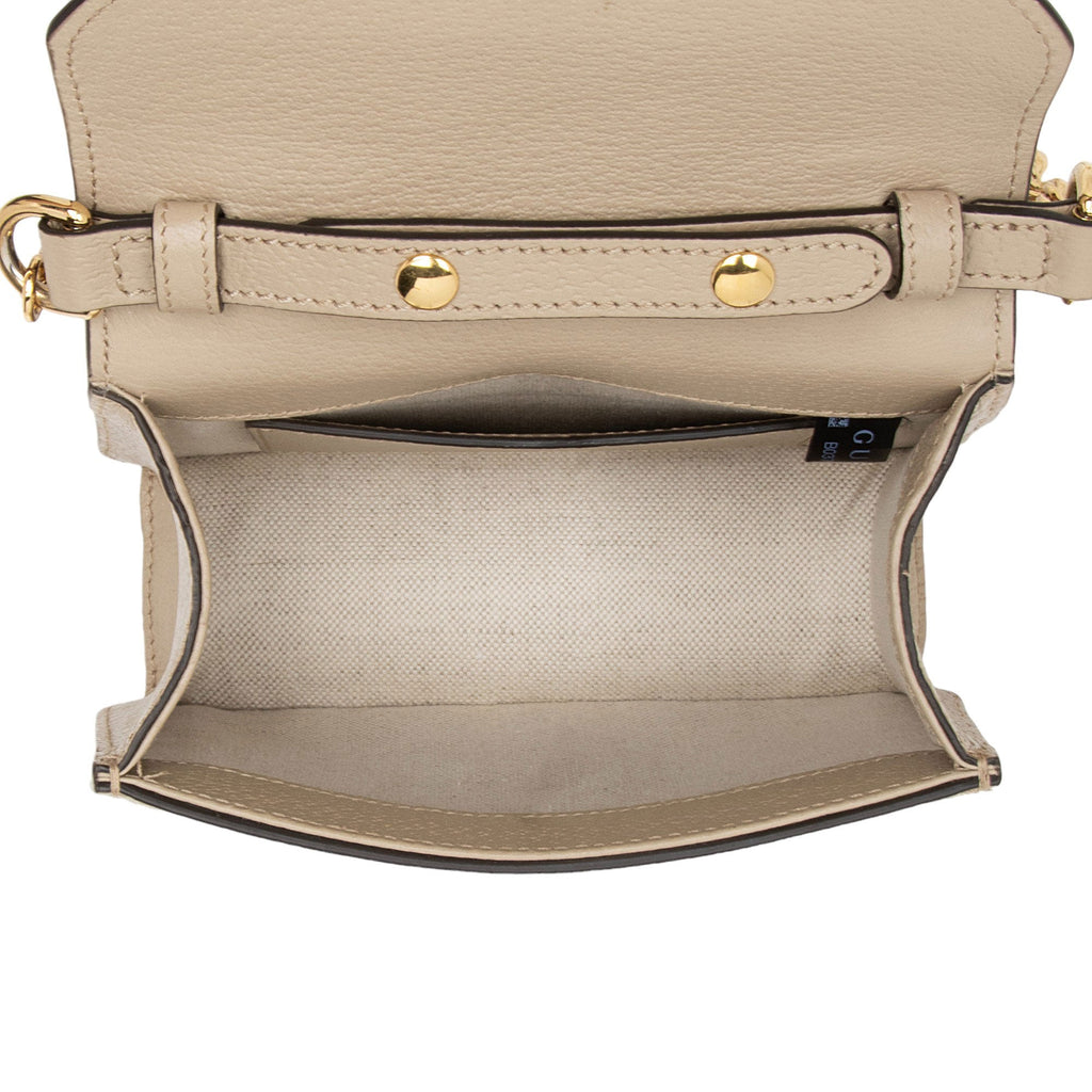 Gucci GG Canvas Ophidia Mini Top Handle (SHF-WRYdeY)