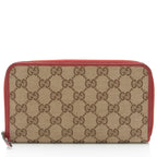 Gucci GG Canvas Zip Around Wallet (SHF-pjF8AV)