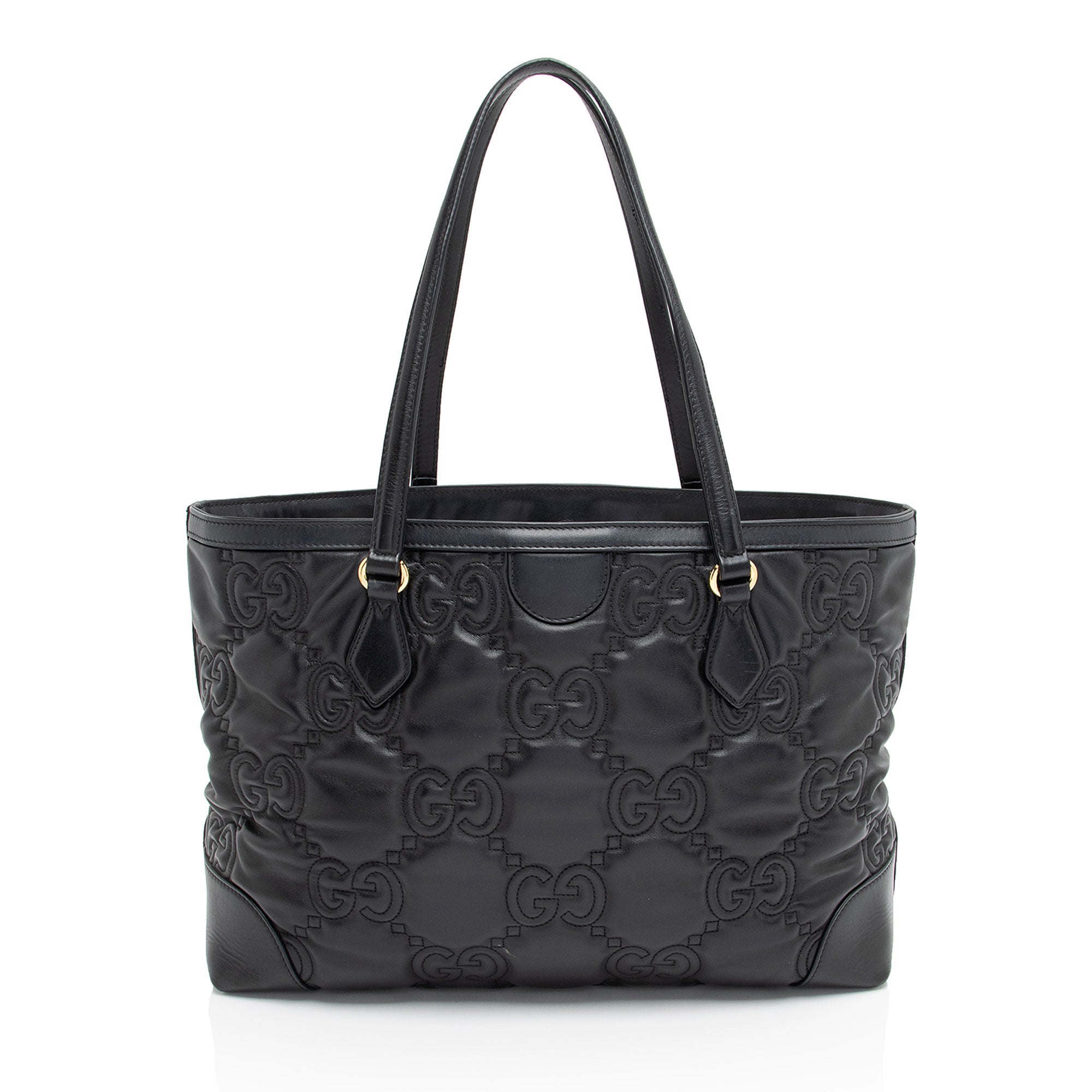 Gucci Jumbo GG Matelasse Medium Tote (SHF-GyLDDY)