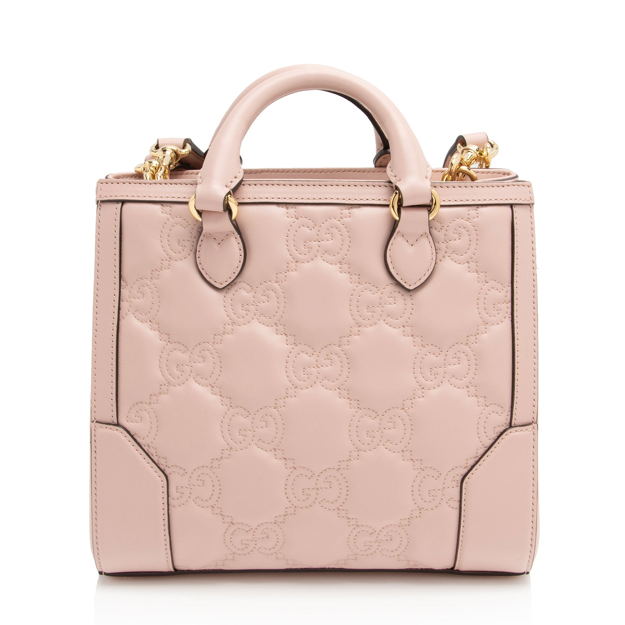 Gucci Jumbo GG Matelasse Mini Top Handle (SHF-TwA5tY)