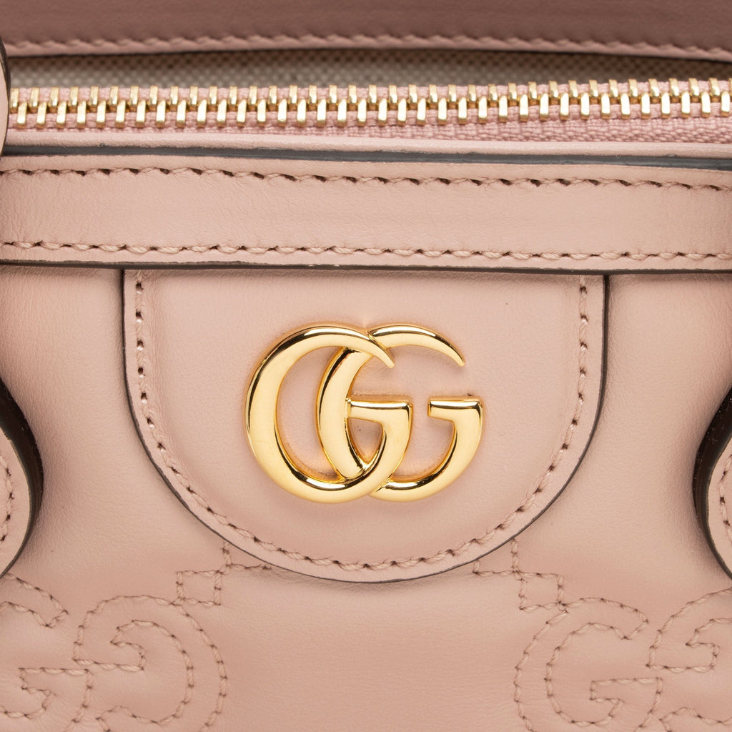 Gucci Jumbo GG Matelasse Mini Top Handle (SHF-TwA5tY)