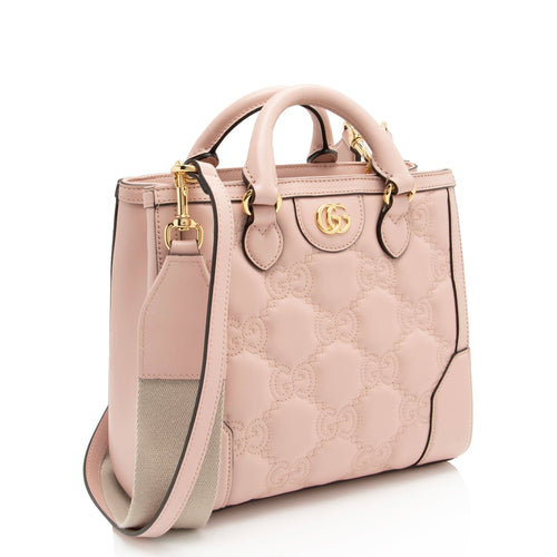 Gucci Jumbo GG Matelasse Mini Top Handle (SHF-TwA5tY)