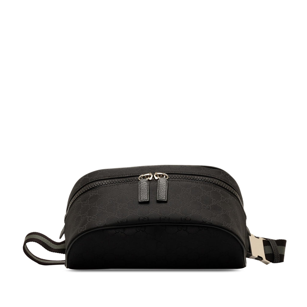 Gucci GG Nylon Web Belt Bag (SHG-Dj5AFO)