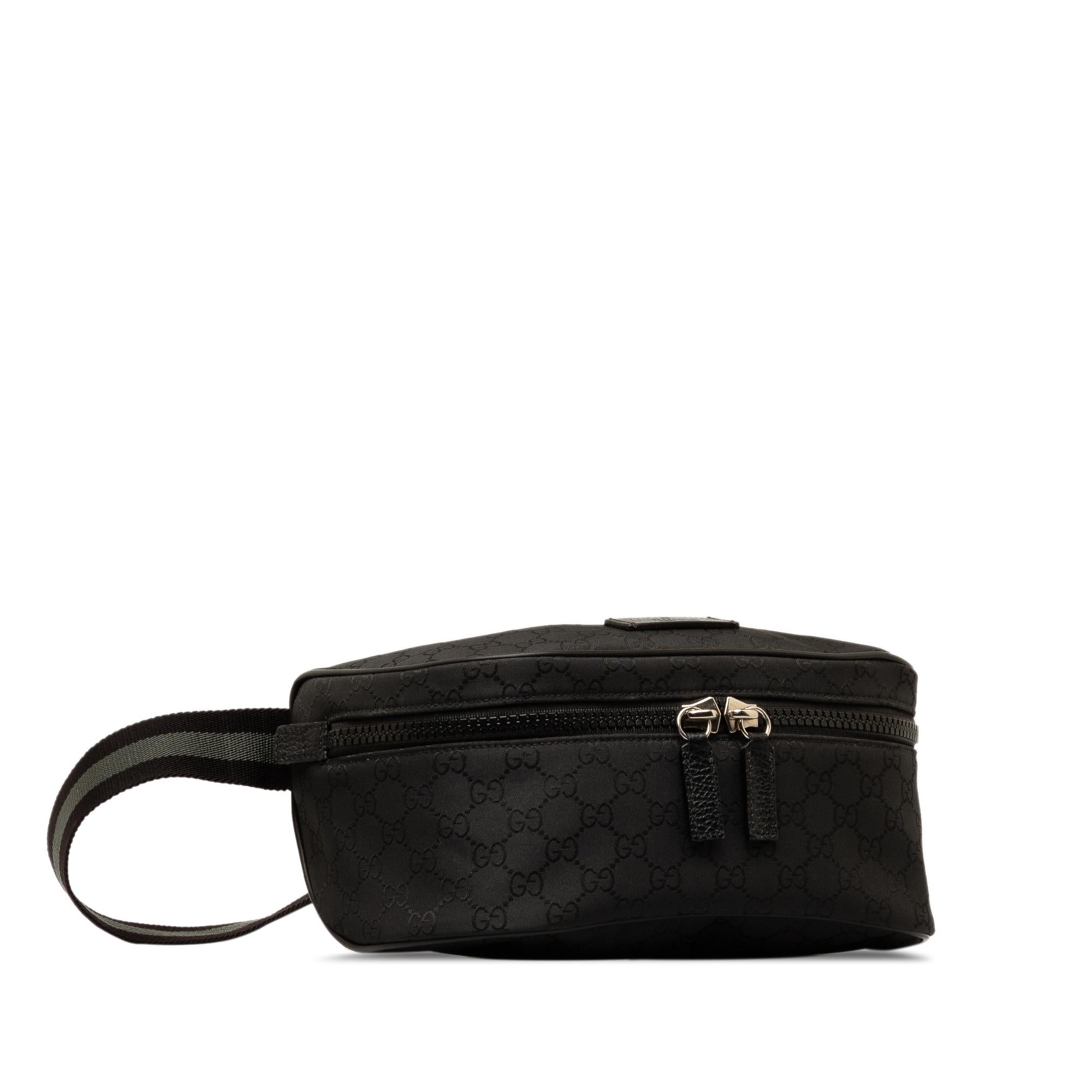 Gucci GG Nylon Web Belt Bag (SHG-Dj5AFO)