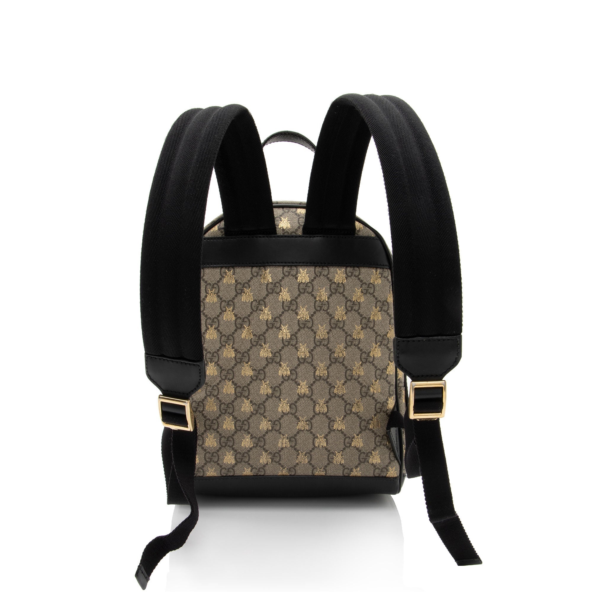 Gucci GG Supreme Bees Small Backpack - FINAL SALE (SHF-StGhrP)