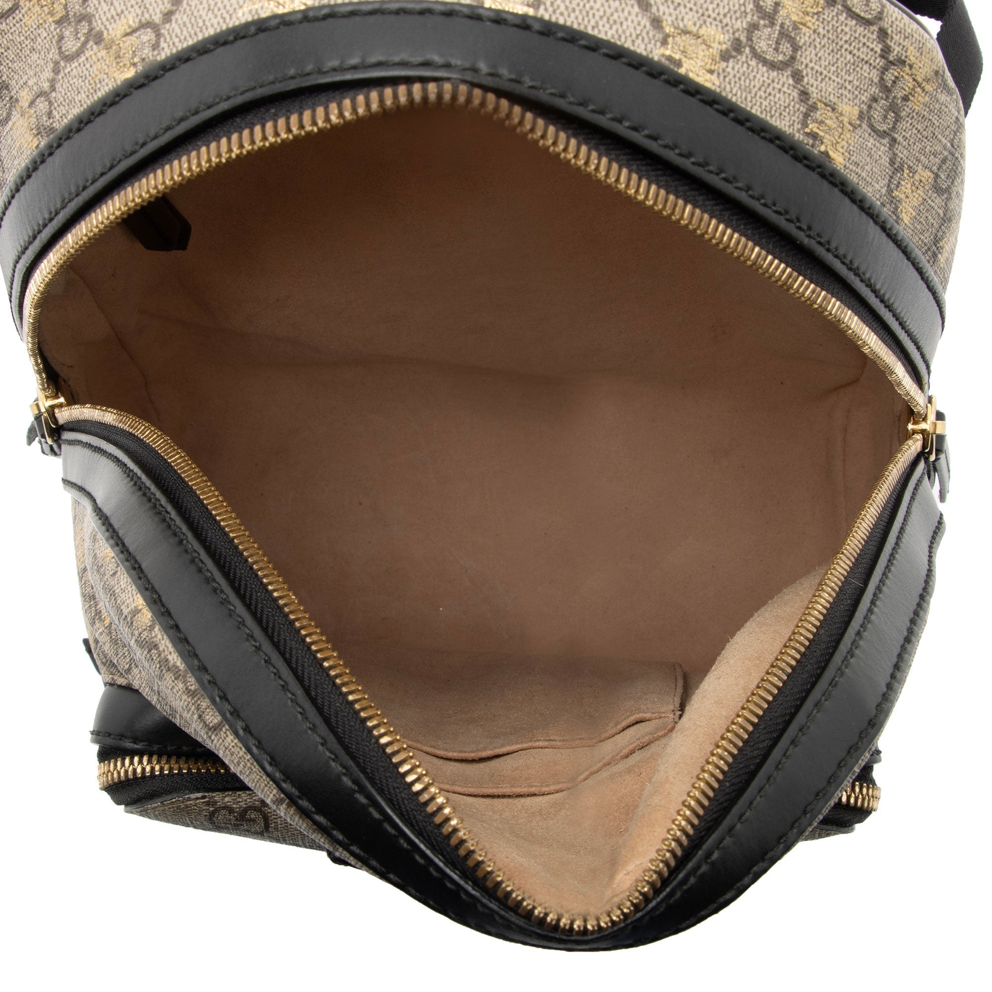 Gucci GG Supreme Bees Small Backpack - FINAL SALE (SHF-StGhrP)