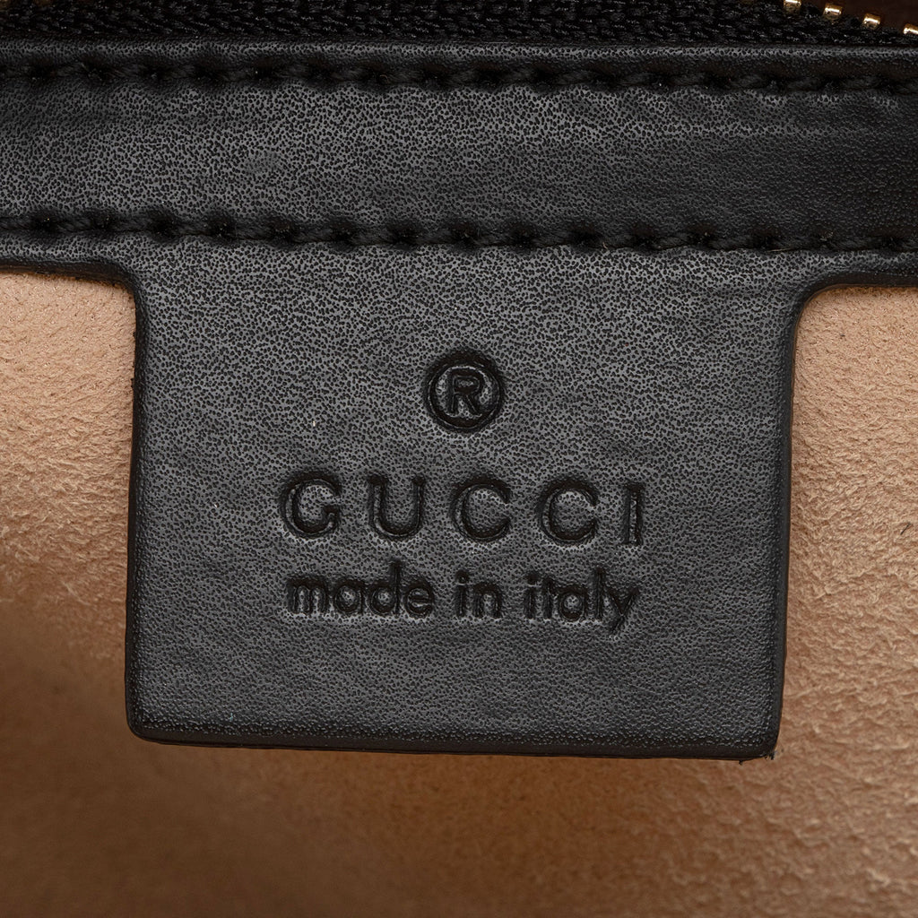 Gucci GG Supreme Bees Small Backpack - FINAL SALE (SHF-StGhrP)