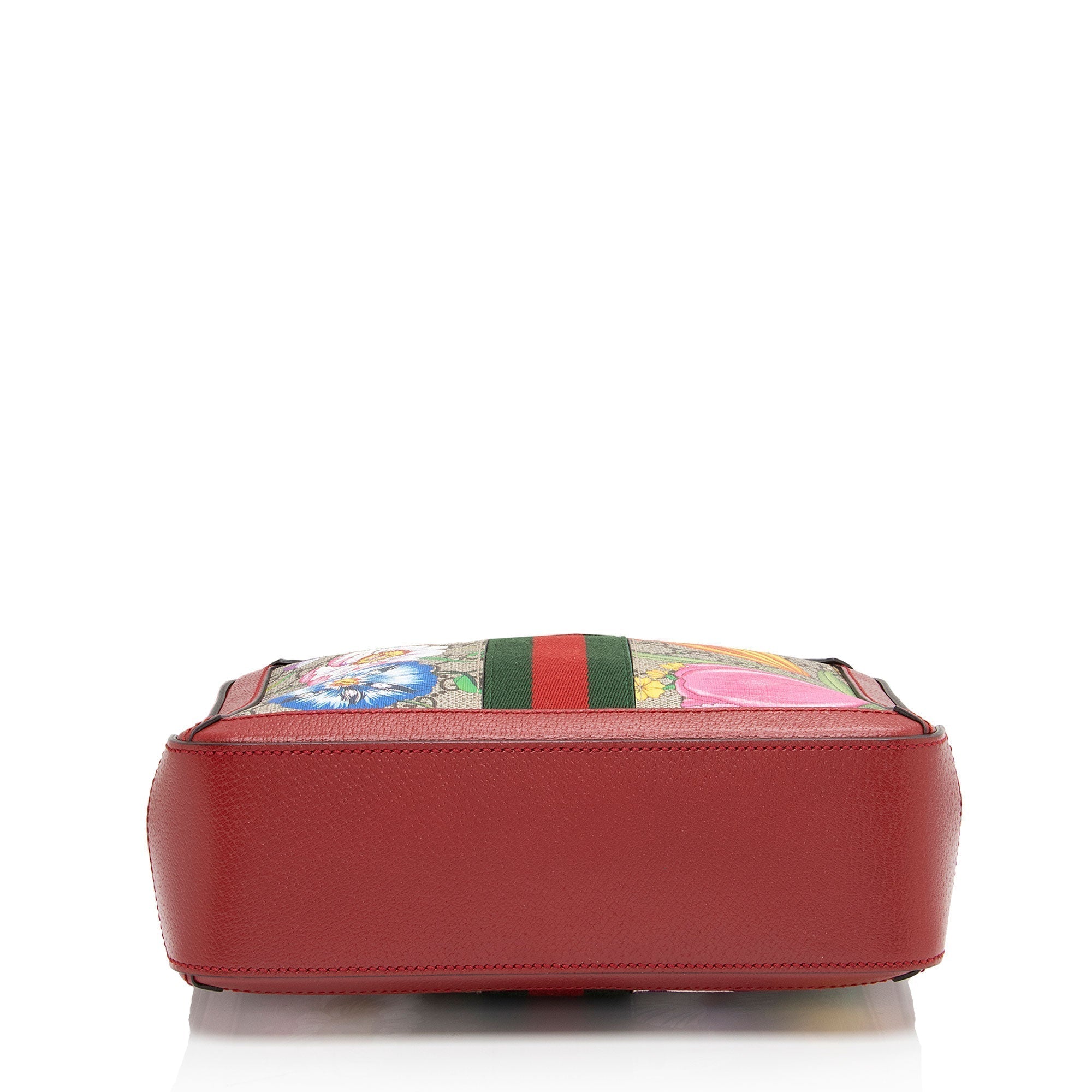 Gucci GG Supreme Flora Ophidia Small Top Handle (SHF-jxYwnJ)