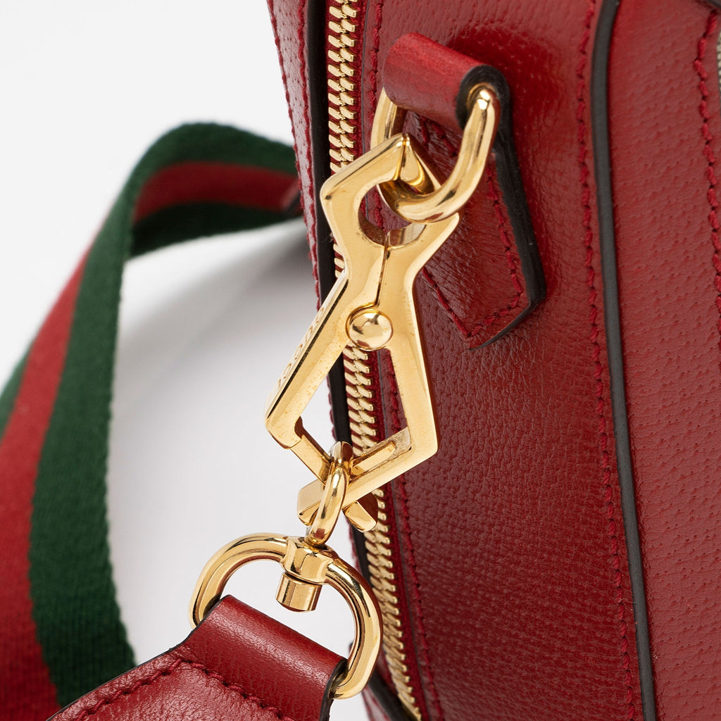 Gucci GG Supreme Flora Ophidia Small Top Handle (SHF-jxYwnJ)