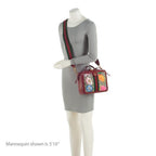Gucci GG Supreme Flora Ophidia Small Top Handle (SHF-jxYwnJ)